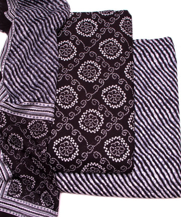 Buy Printed Cotton Ladies Suit Set